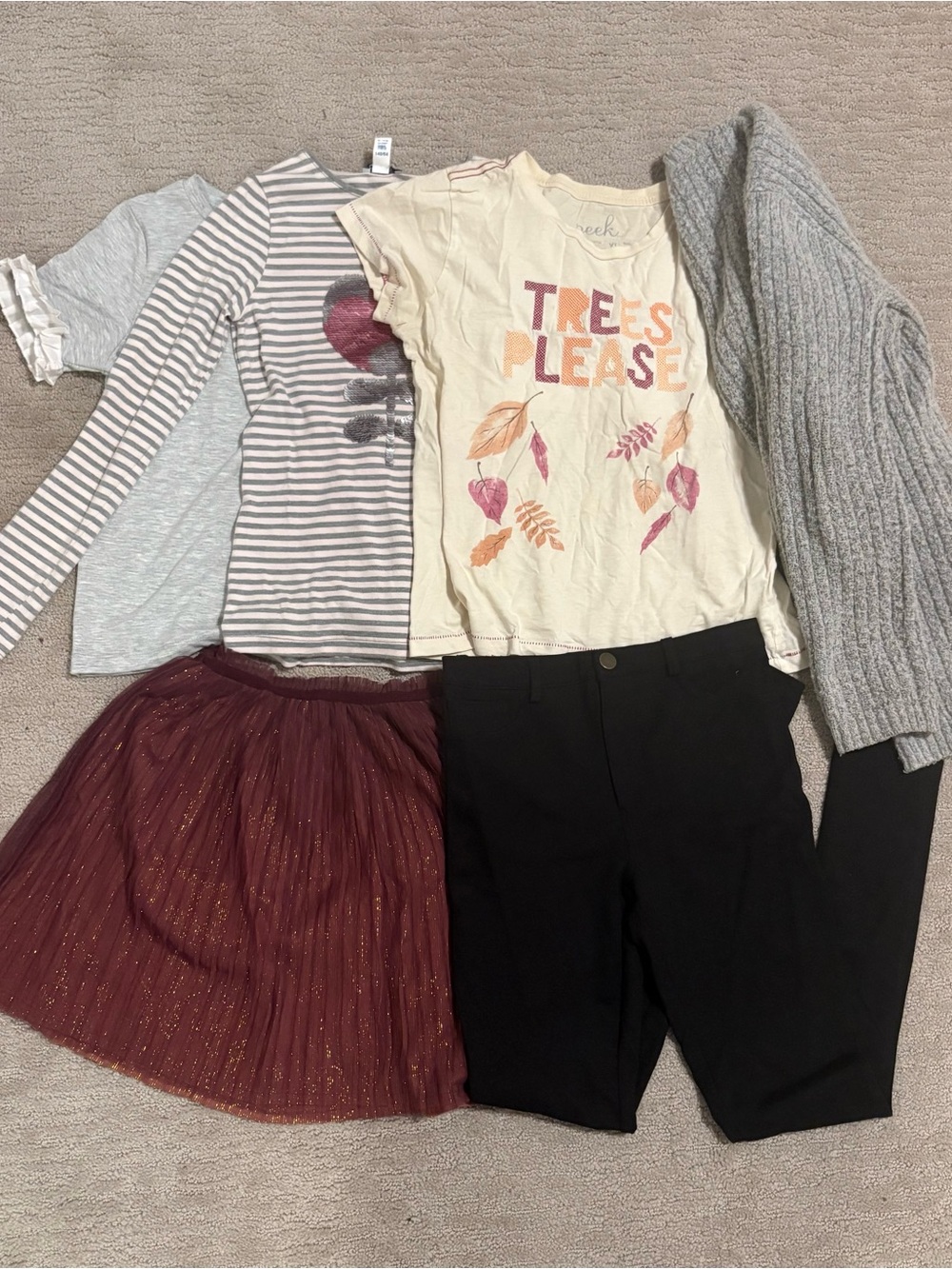 Girls 10-12 Fall clothing bundle